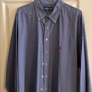 Long sleeve button up shirt size 3XLT